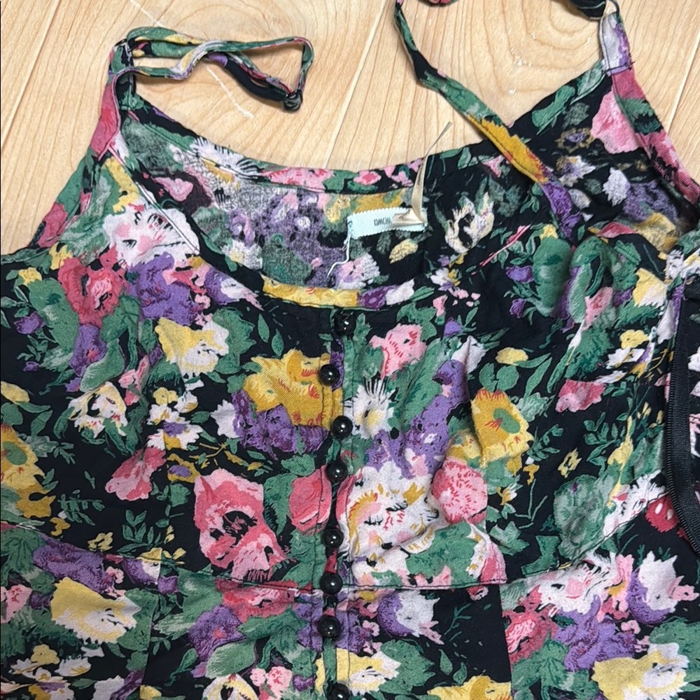 Floral Mini Dress - Multicolor - Picture 2 of 2